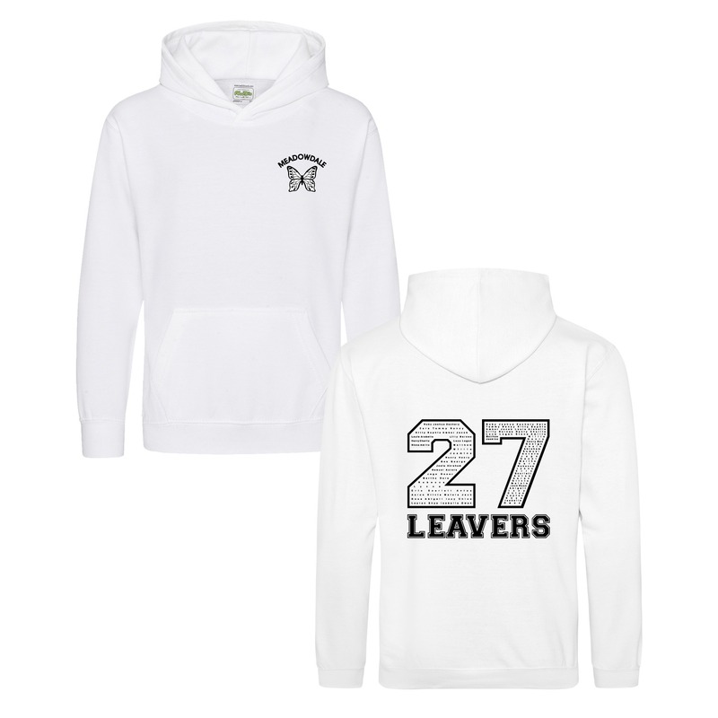 Shop for College Hoodie (Child Size) Black and White Logo