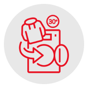 WASH GARMENTS AT 30°